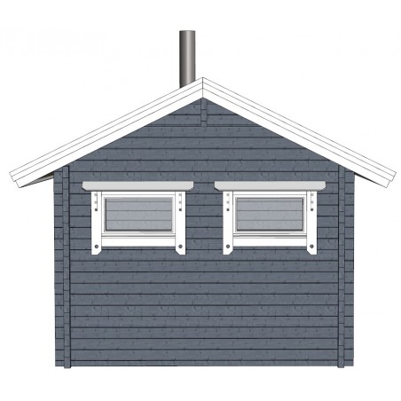 Sauna Tuiske - Saunan pääty