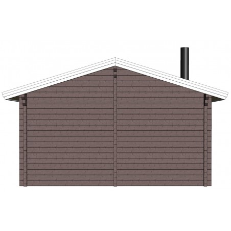 Sauna Sulo - Mallinnuskuva takaa
