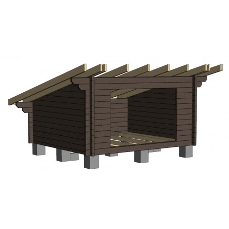 Laavu Loiste (Koroitettu malli) 58 mm kevythirsi
