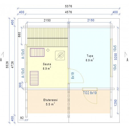 Rento Plus pidennetty malli - Pohjakuva