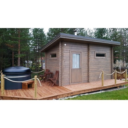 Sauna Jaala - Valokuva etuvasemmalta