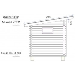 Varastoliiteri 10 - Leikkauskuva
