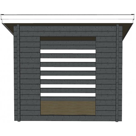 Puuliiteri Salomaa - Mallinnus edestä