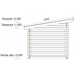 Puuliiteri Salomaa - Leikkauskuva