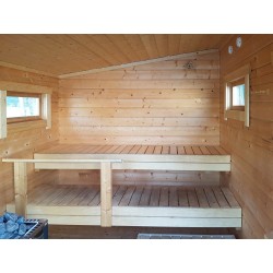 Sauna Pekka - Lauteet oveltapäin