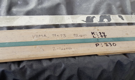 Puukatos Viima, kuvaa toimitusvalmiista paketista
