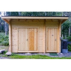 Hirsikehikko, Parivarasto Laakakymppi, 70 mm - Asiakkaan pystyttämä kehikko