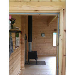 Sauna Tuohi - Korotettu malli 92