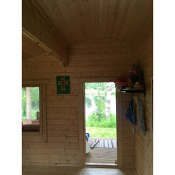 Sauna Tuohi - Korotettu malli 92