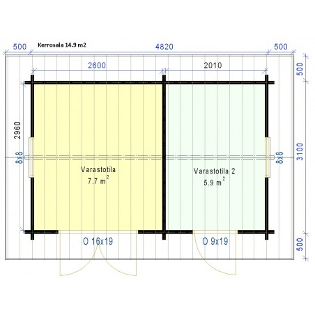 Parivarasto Harjaheikki 15
