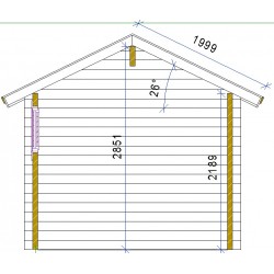 Hirsivarasto Harjakasi