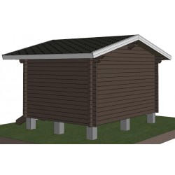 Vierasmökki Koskelo - Kattava rakennuspaketti