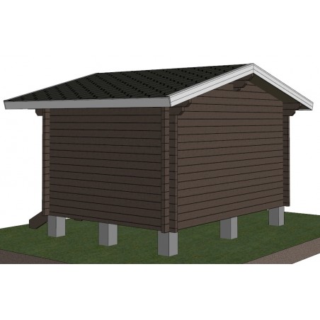 Vierasmökki Koskelo - Kattava rakennuspaketti